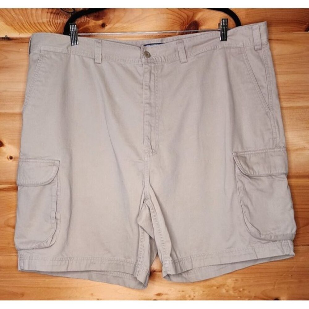 Polo Ralph Lauren Shorts Mens 46 Cargo Classic Chino Khaki Preppy Boating Pocket